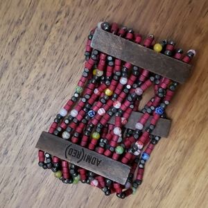 Product (RED) beaded bracelet